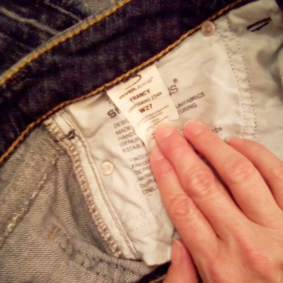 Silver Jeans Mini Skirt - Picture 7 of 8